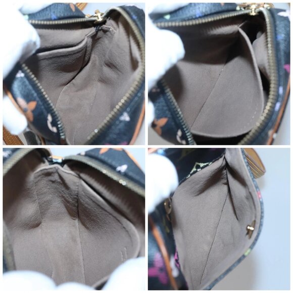 LOUIS VUITTON Monogram Multicolor Lift Shoulder Bag Black LV Auth - Picture 16 of 16